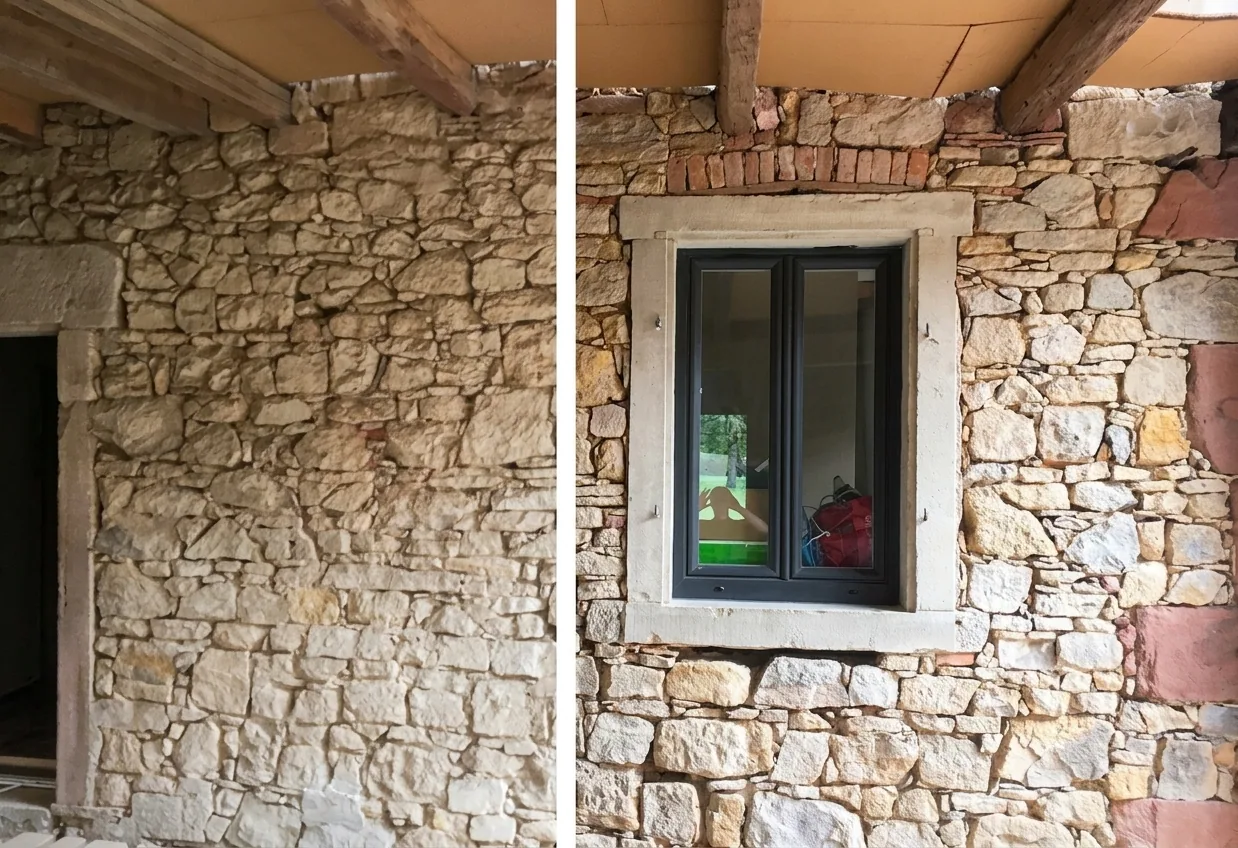 Ravalement de façade à Besançon — après (chantier 1)